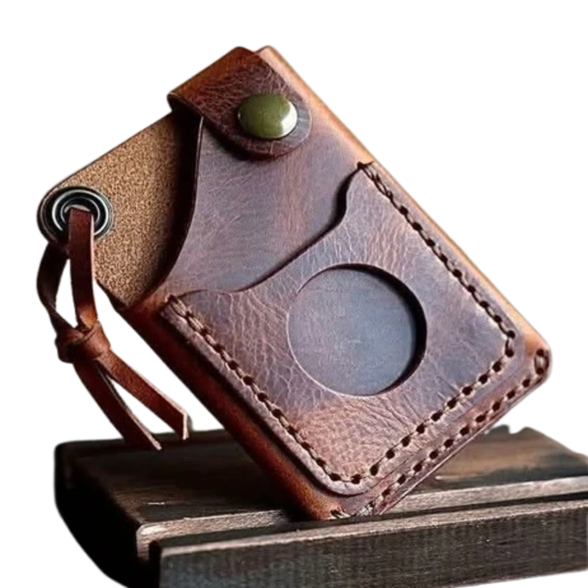Buffalo Leather Passport Holder