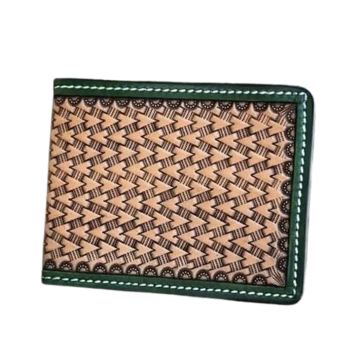 Men's Buffalo Leather Bifold Wallet